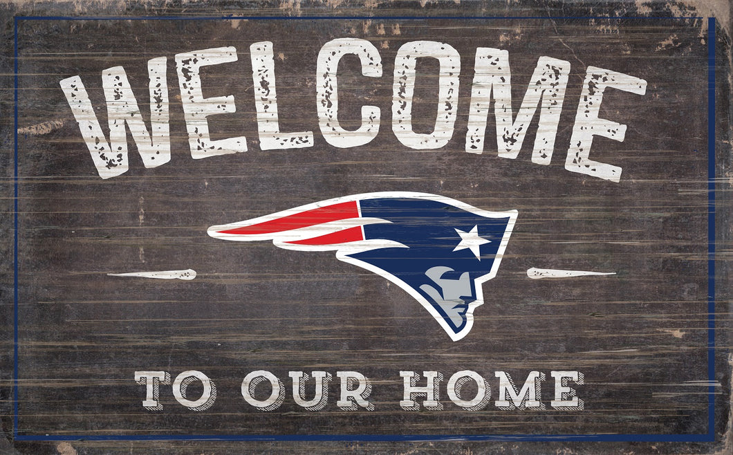 New England Patriots Welcome To Our Home Sign - 11