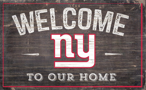 New York Giants Welcome To Our Home Sign - 11