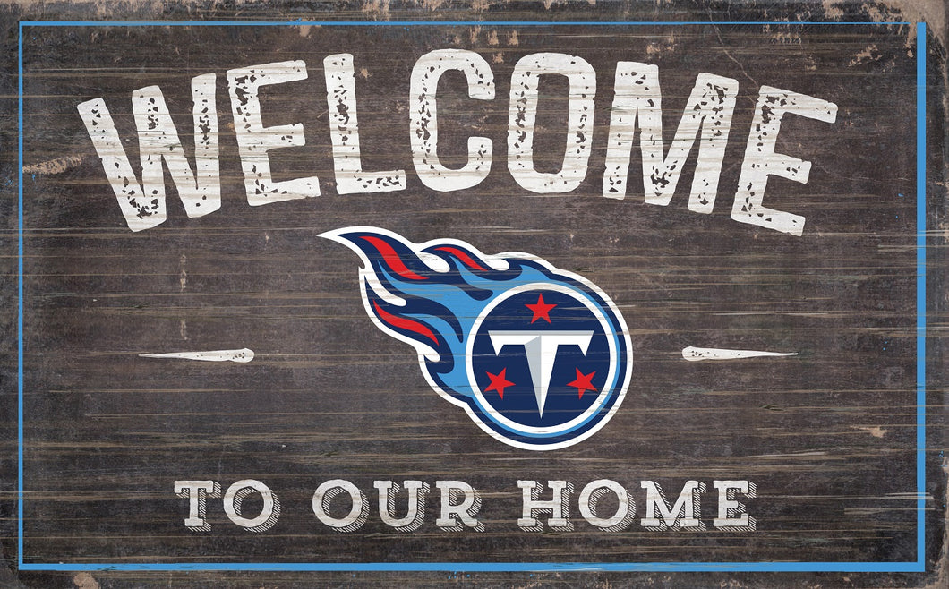 Tennessee Titans Welcome To Our Home Sign - 11