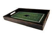 Carolina Panthers Football Field Wood Tray