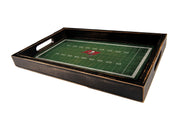 Tampa Bay Buccaneers Football Field Wood Tray