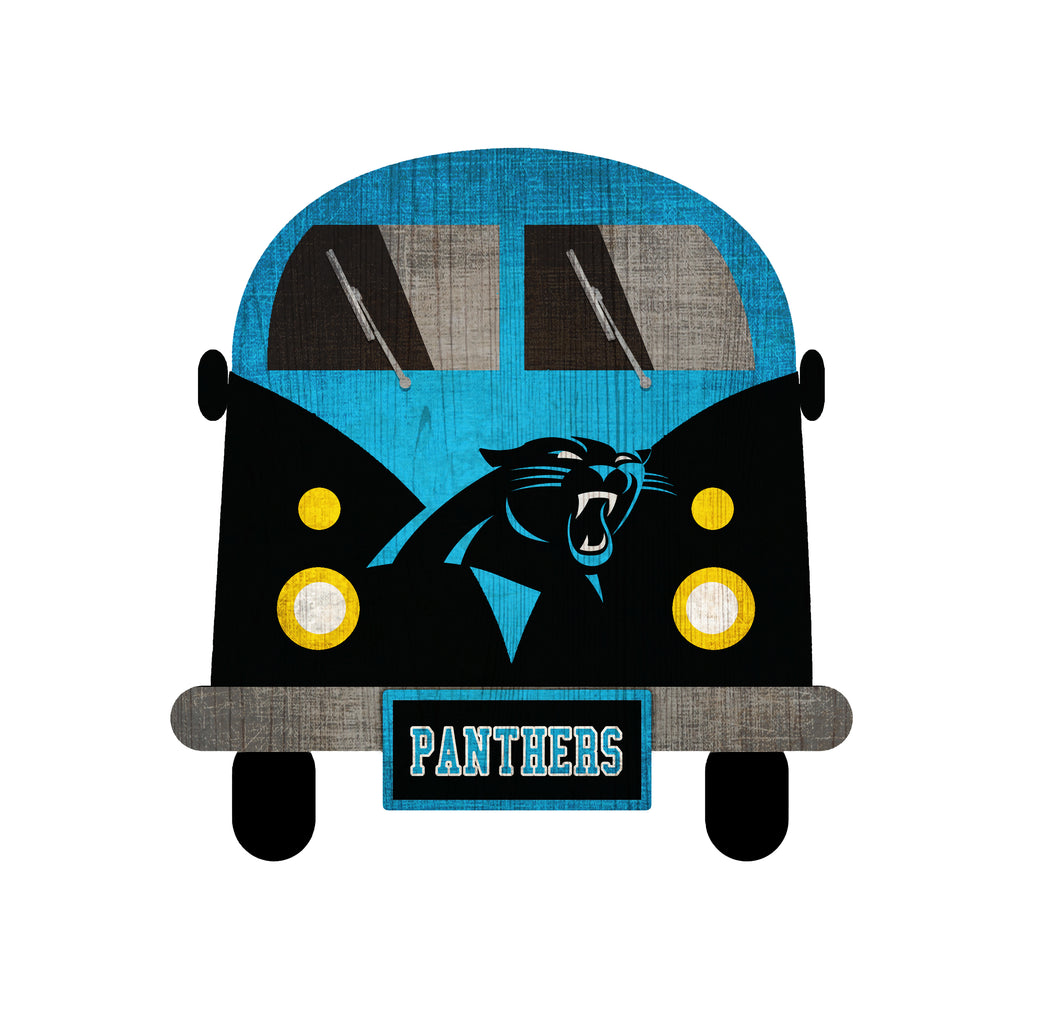 Carolina Panthers Team Bus Sign