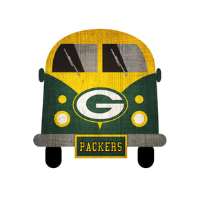 Green Bay Packers Team Bus Sign