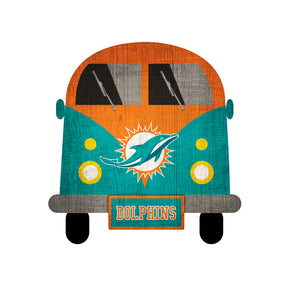 Miami Dolphins Team Bus Sign
