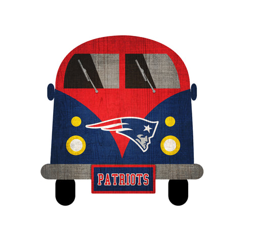 New England Patriots Team Bus Sign