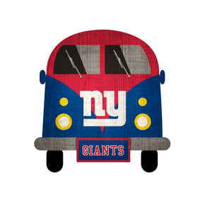 New York Giants Team Bus Sign