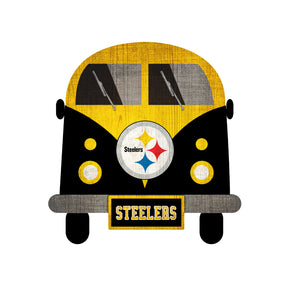 Pittsburgh Steelers Team Bus Sign