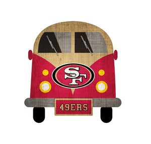 San Francisco 49ers Team Bus Sign