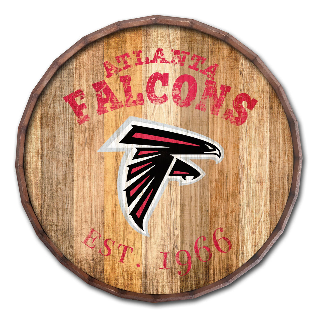 Atlanta Falcons Established Date Barrel Top -16