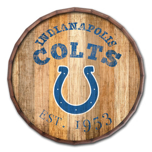 Indianapolis Colts Established Date Barrel Top -24"