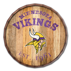 Minnesota Vikings Established Date Barrel Top -16"