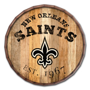 New Orleans Saints Established Date Barrel Top -24"