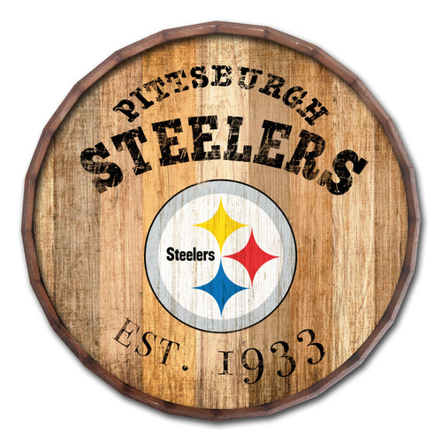 Pittsburgh Steelers Established Date Barrel Top -16