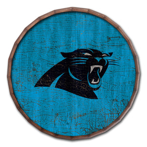 Carolina Panthers Cracked Color Barrel Top -24"