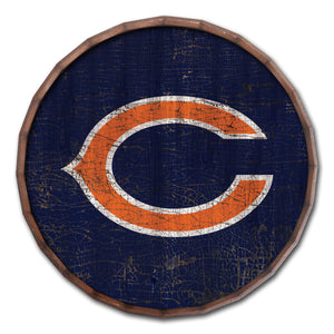 Chicago Bears Cracked Color Barrel Top - 16"