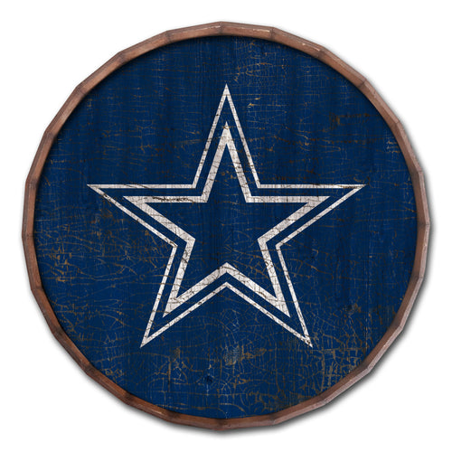 Dallas Cowboys Cracked Color Barrel Top - 16