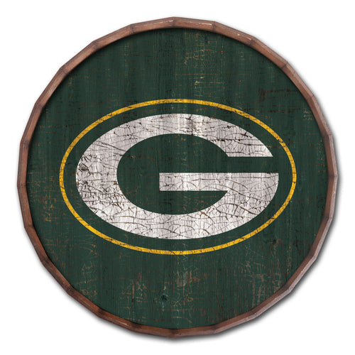 Green Bay Packers Cracked Color Barrel Top -24