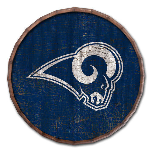 Los Angeles Rams Cracked Color Barrel Top - 16