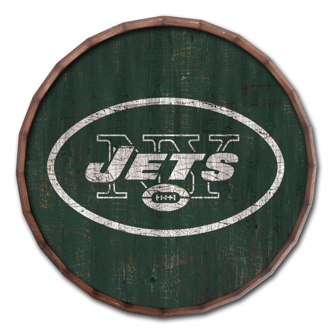 New York Jets Cracked Color Barrel Top - 16