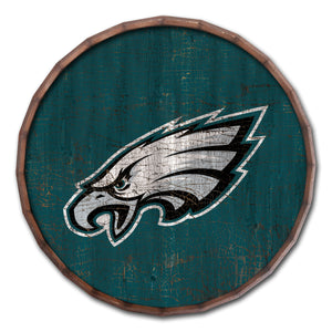 Philadelphia Eagles Cracked Color Barrel Top -24"