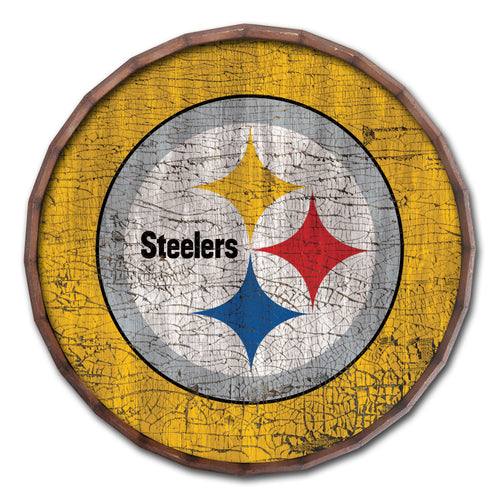 Pittsburgh Steelers Cracked Color Barrel Top -24