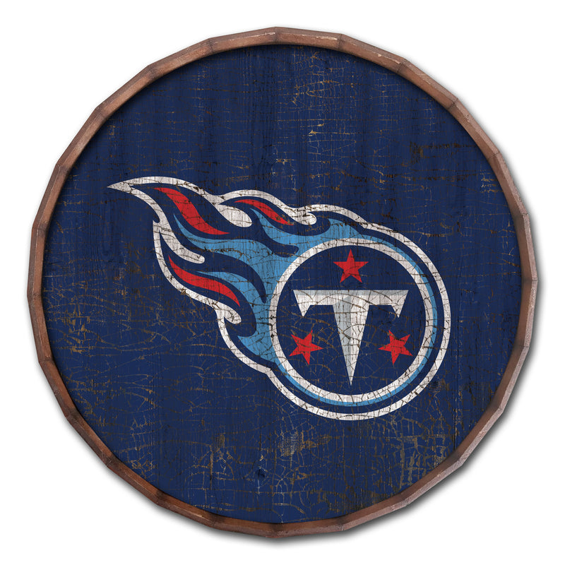 Fan Creations Tennessee Titans 6 in x 12 in Heritage Distressed