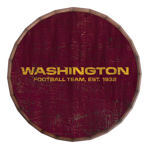 Washington Football Team Cracked Color Barrel Top -24