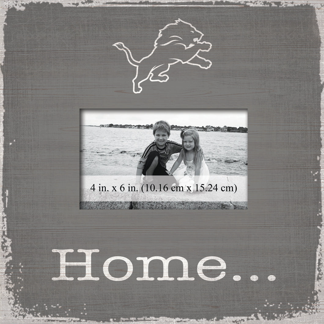 Detroit Lions Home Picture Frame