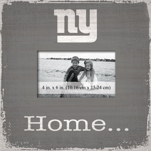 New York Giants Home Picture Frame