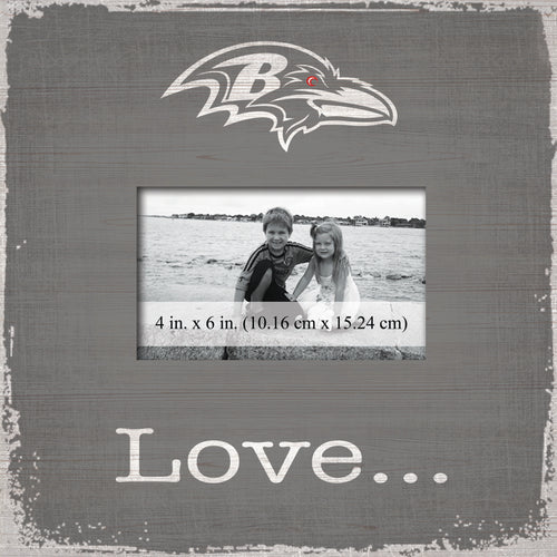 Baltimore Ravens Love Picture Frame
