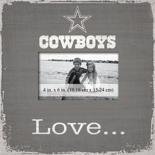 Dallas Cowboys Love Picture Frame