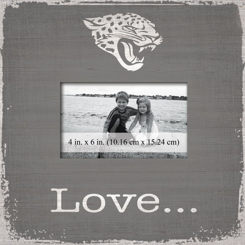 Jacksonville Jaguars Love Picture Frame