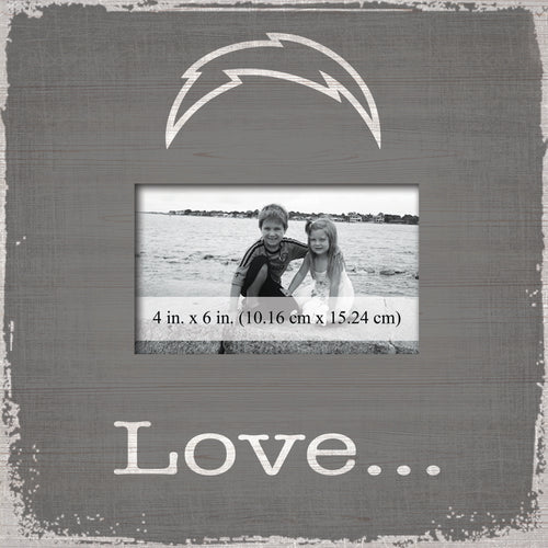 Los Angeles Chargers Love Picture Frame