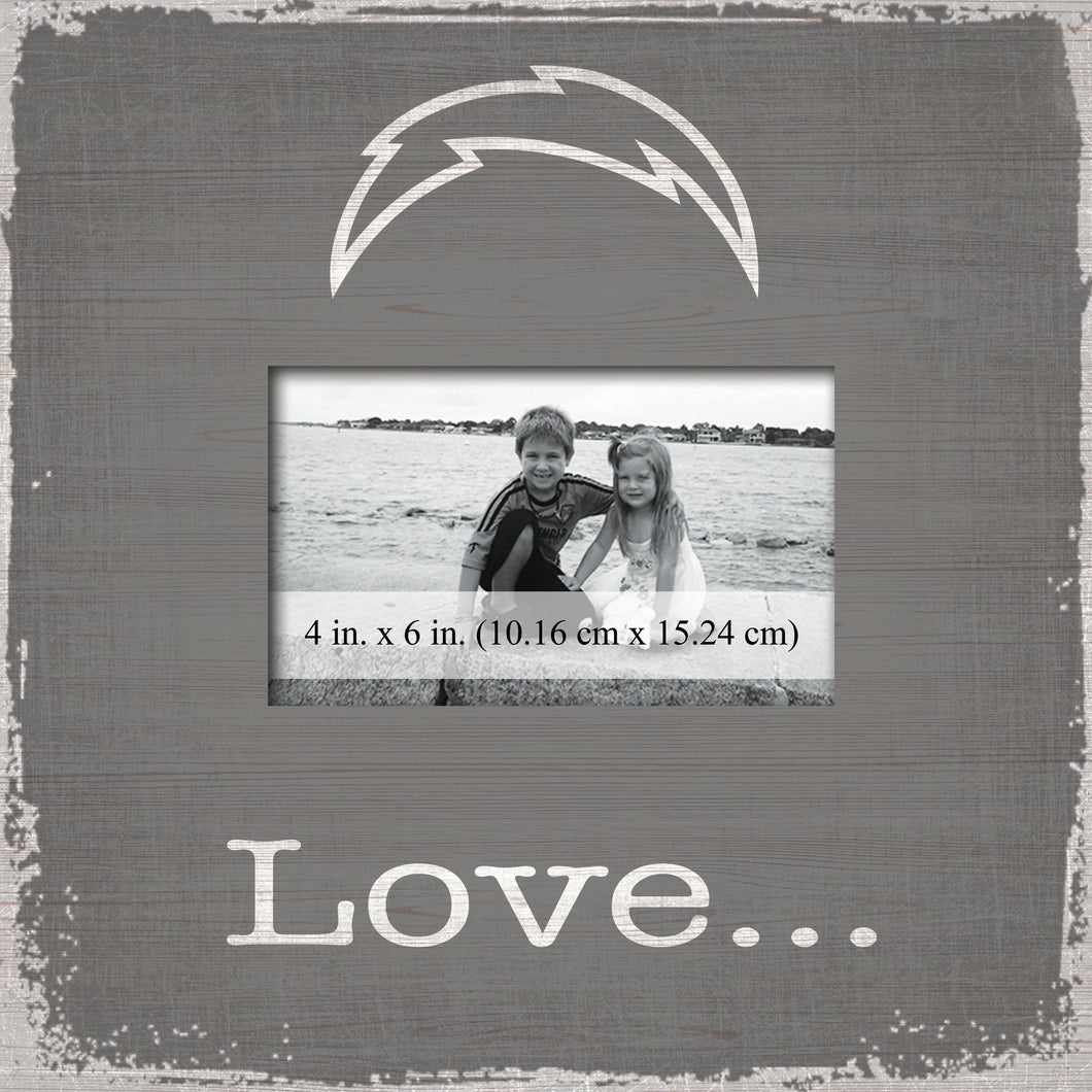 Los Angeles Chargers Love Picture Frame