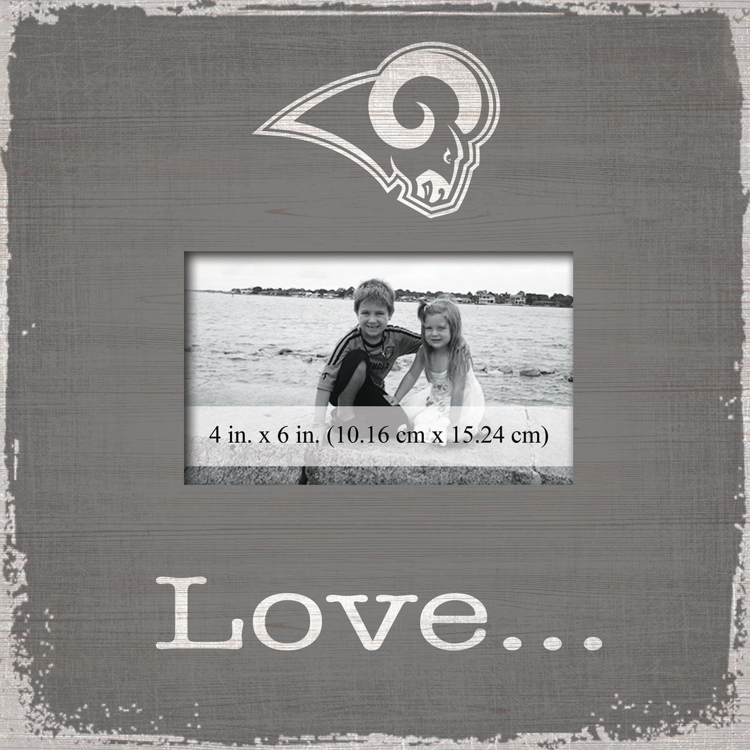 Los Angeles Rams Love Picture Frame