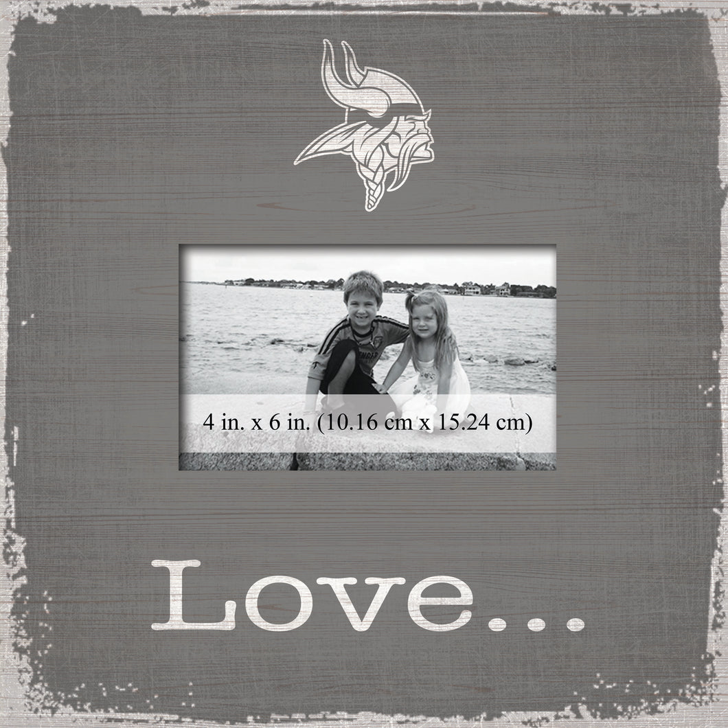 Minnesota Vikings Love Picture Frame
