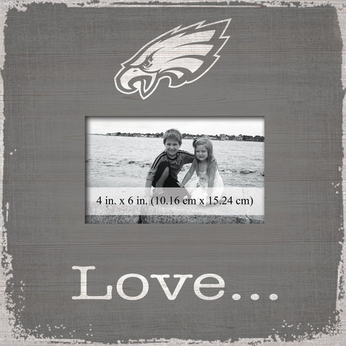 Philadelphia Eagles Love Picture Frame