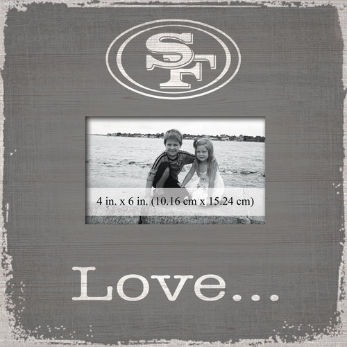 San Francisco 49ers Love Picture Frame