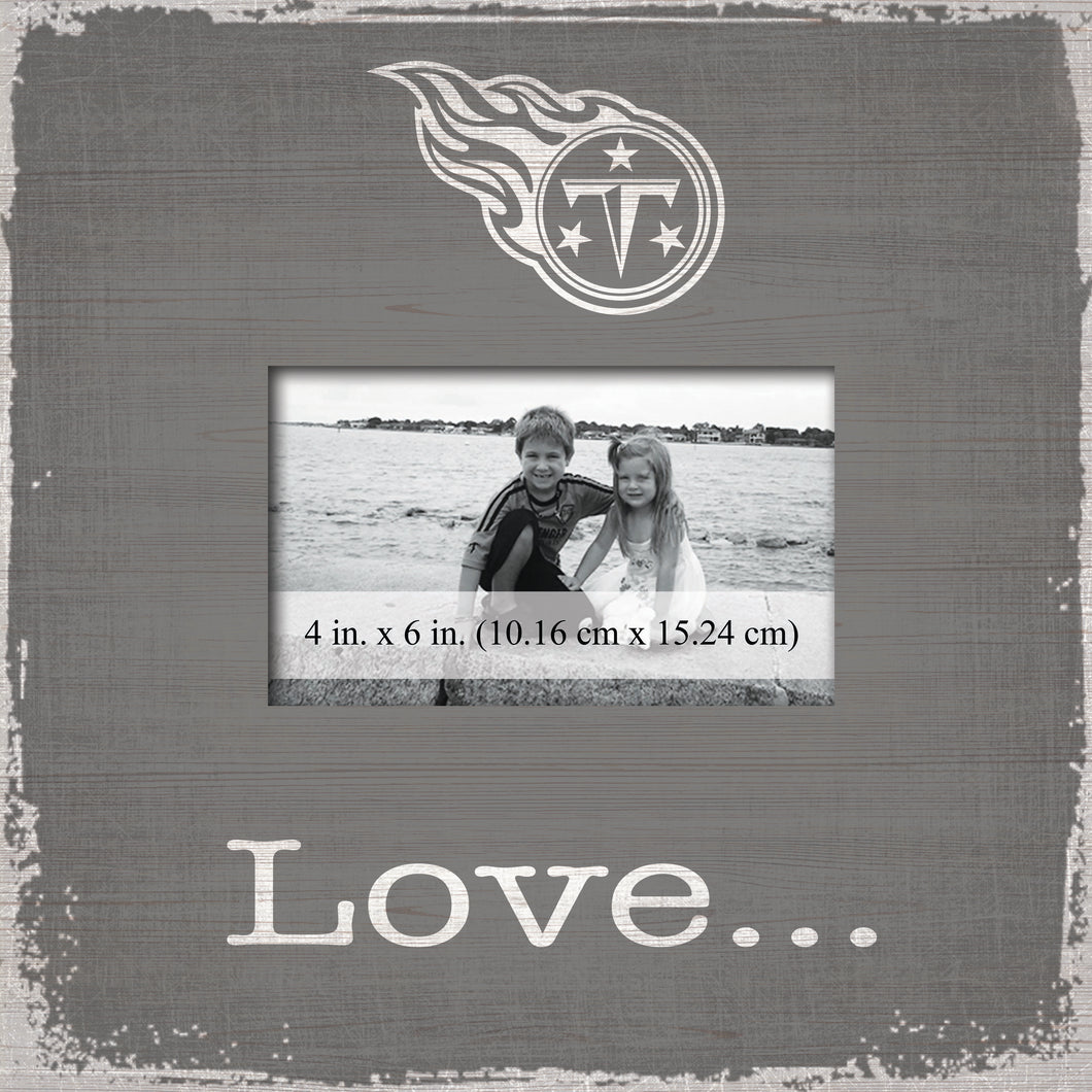 Tennessee Titans Love Picture Frame