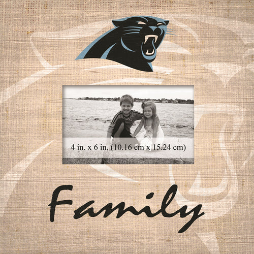 Carolina Panthers Family Picture Frame