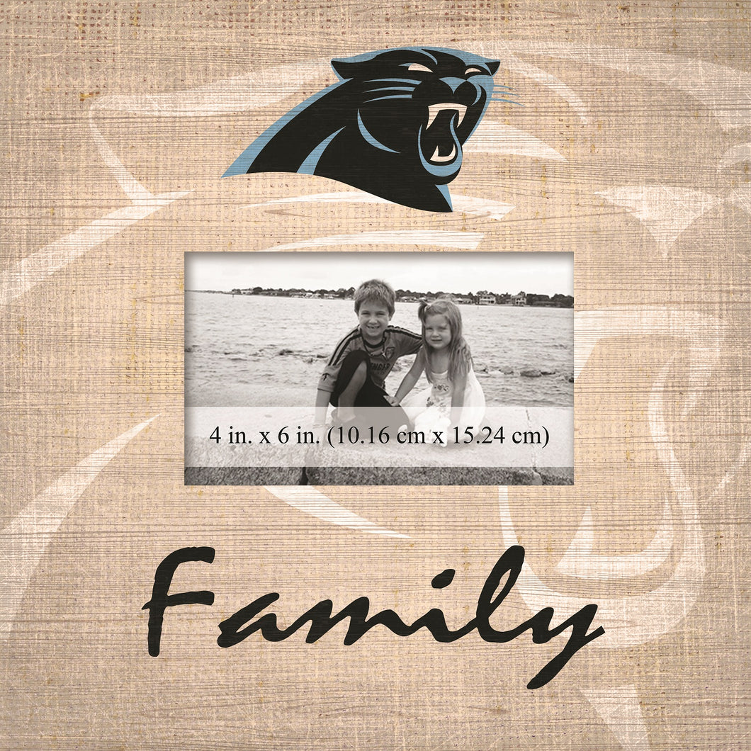 Carolina Panthers Family Picture Frame