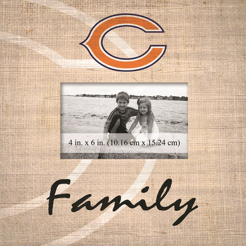Chicago Bears Family Picture Frame