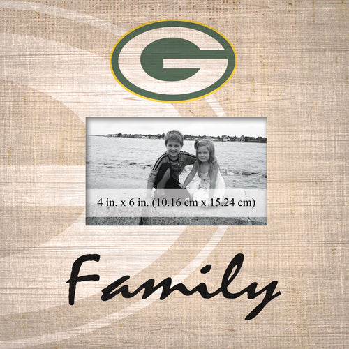 Green Bay Packers Family Picture Frame