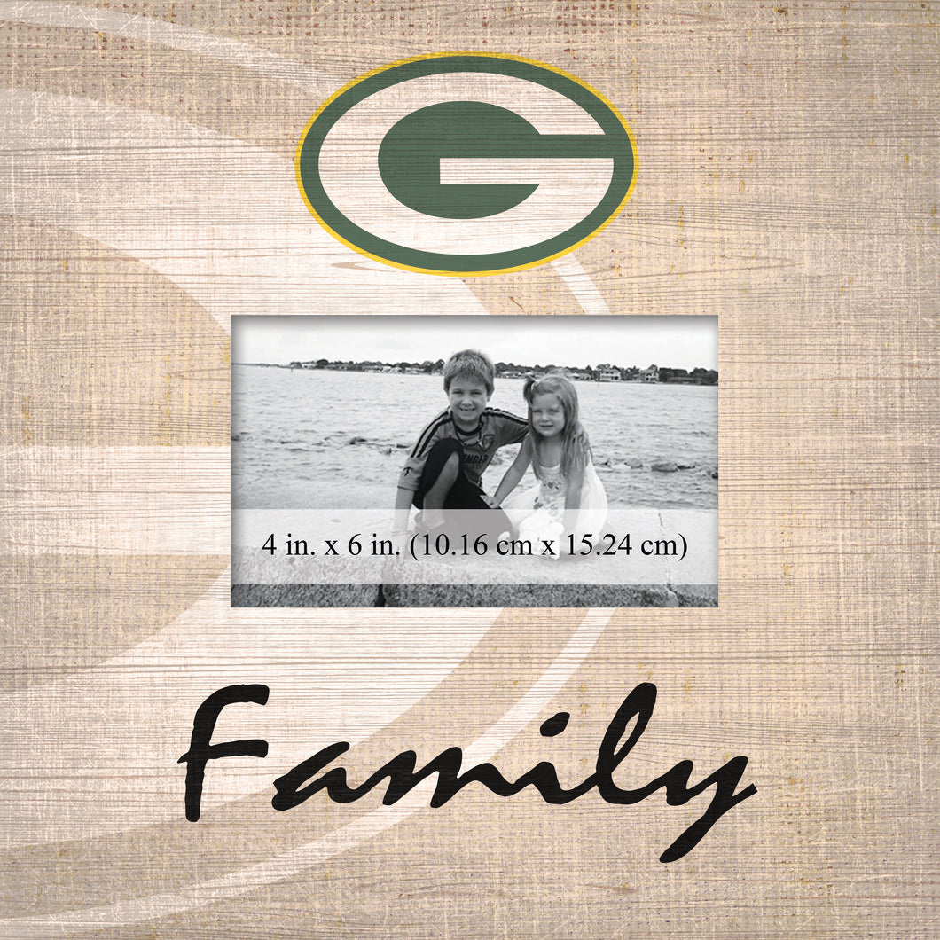 Green Bay Packers Family Picture Frame