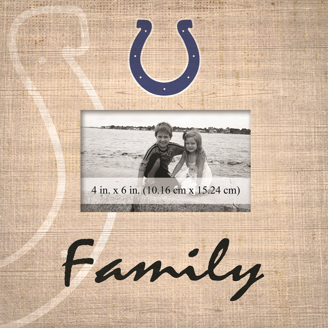 Indianapolis Colts Family Picture Frame