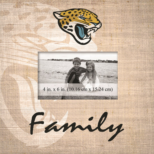 Jacksonville Jaguars Family Picture Frame