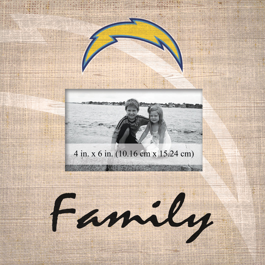Los Angeles Chargers Family Picture Frame
