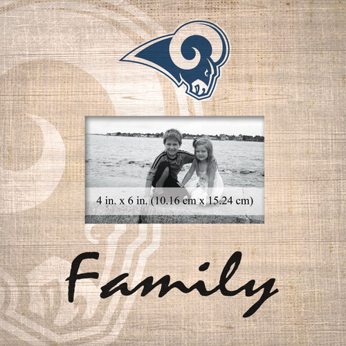 Los Angeles Rams Family Picture Frame