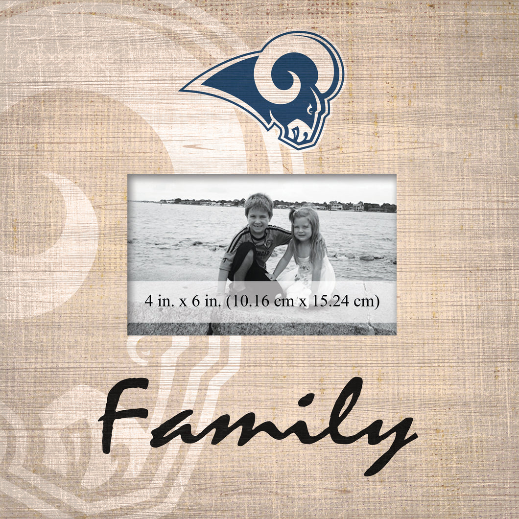 Los Angeles Rams Family Picture Frame