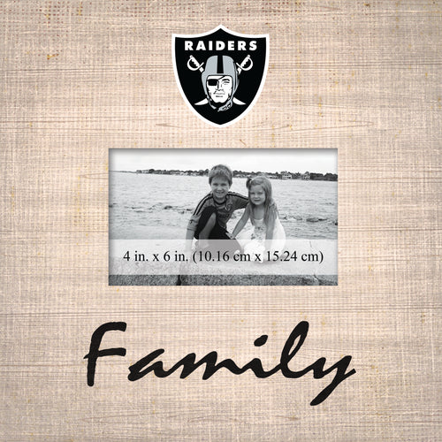 Oakland Raiders Family Picture Frame
